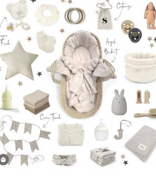 Linge pour nourrissons et bébés Babyshower